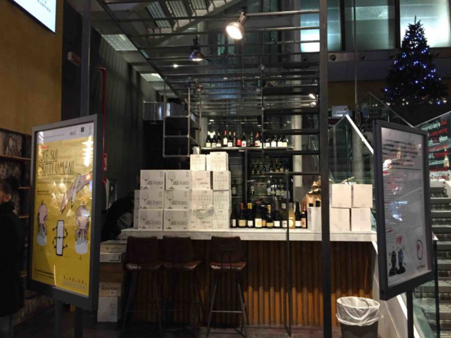 Il vino al bicchiere al Mercato Centrale