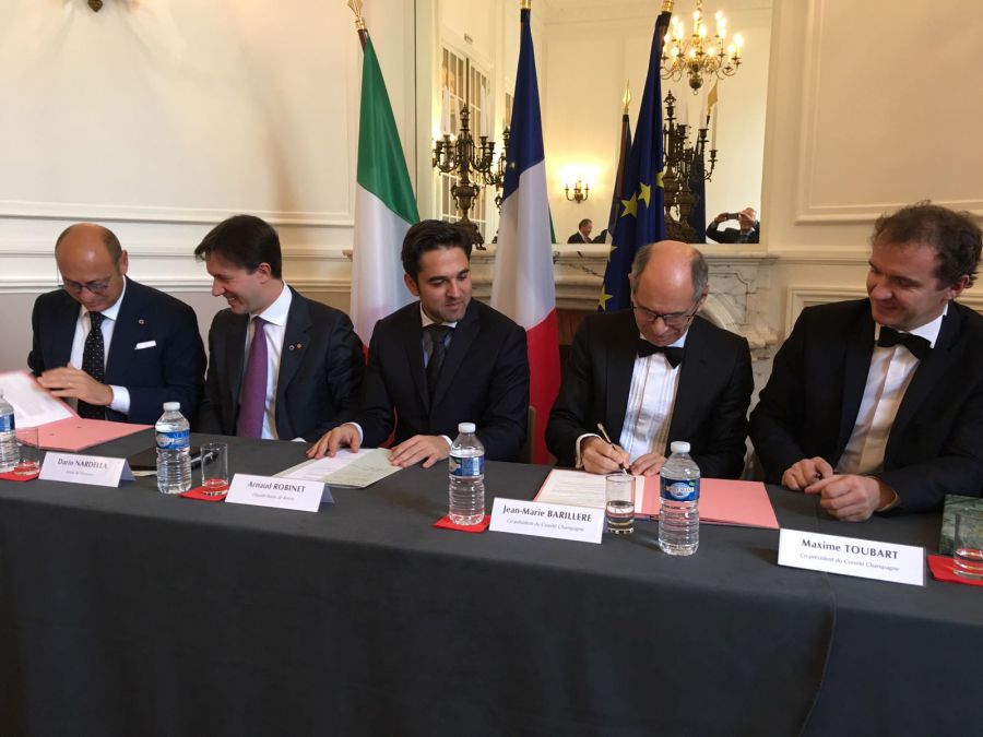 Chianti Classico e Champagne insieme