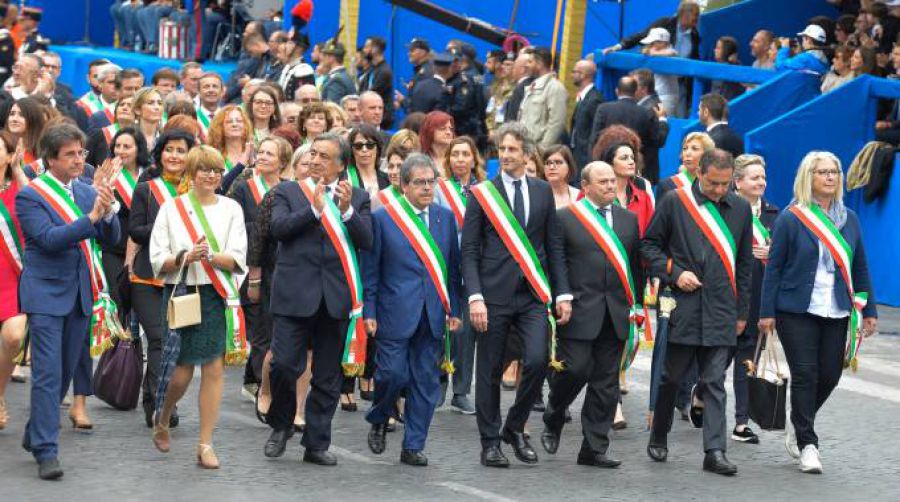 I Sindaci delle Città del Vino sfileranno alla testa del corteo che celebra la Festa della Repubblica