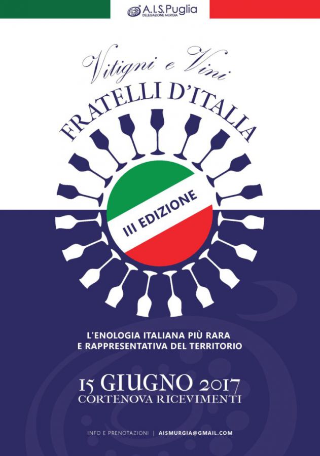 III VITIGNI E VINI FRATELLI D’ITALIA