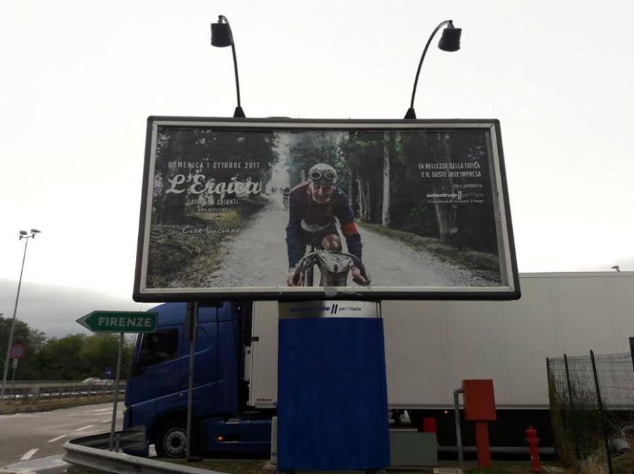 L’Eroica in Autostrada