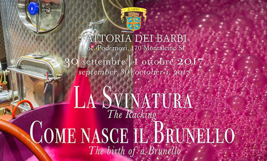 La svinatura: come nasce il Brunello