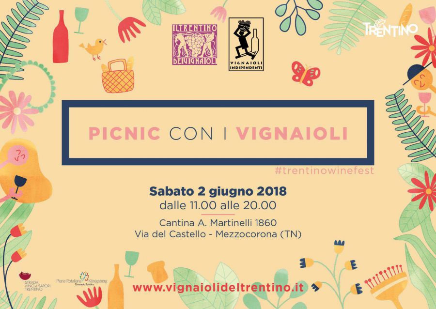 Picnic con i Vignaioli del Trentino