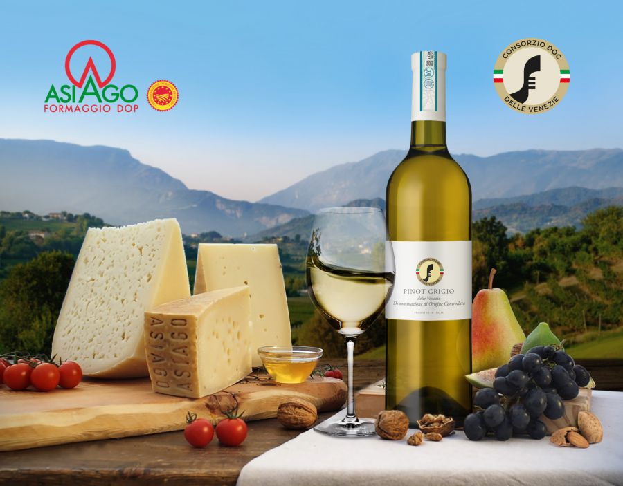 Pinot grigio delle Venezie e Asiago protagonisti a Malta