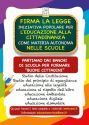 Raccolta firme per insegnare civismo nelle scuole