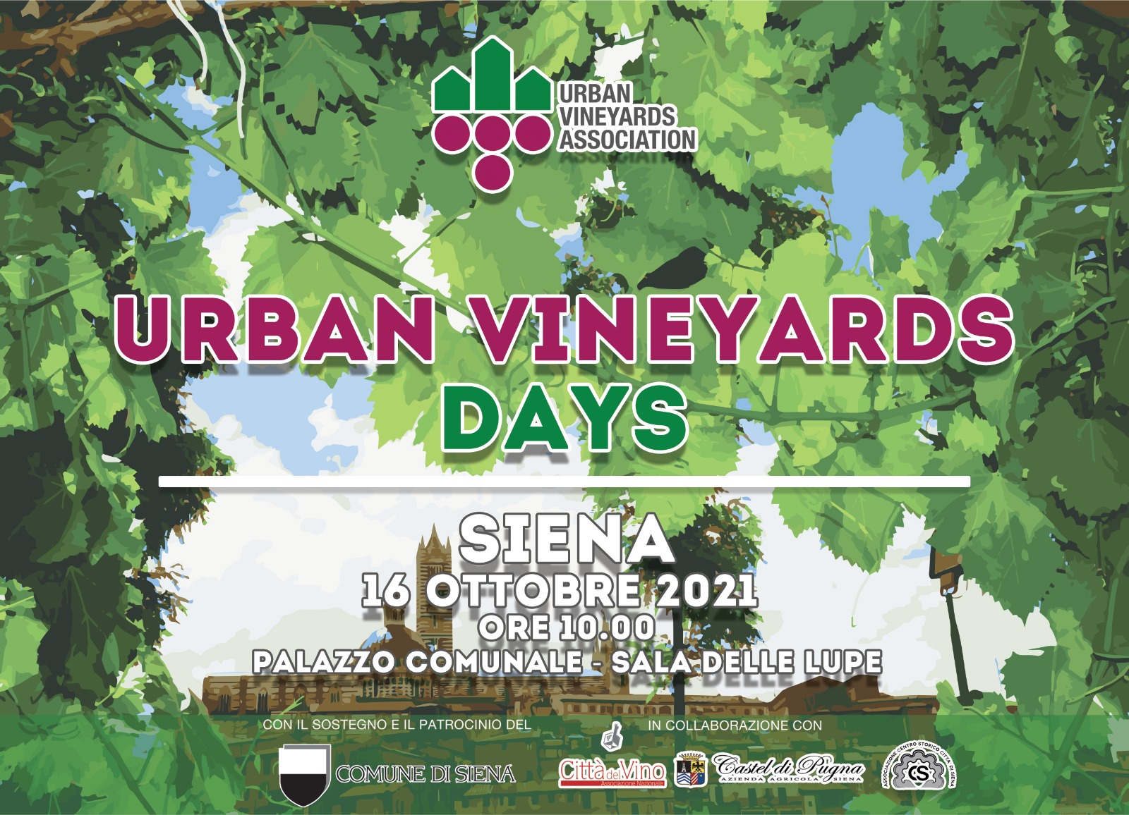 Urban Vineyards Days. Le città delle vigne storiche s’incontrano a Siena