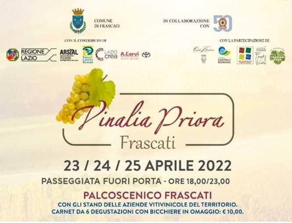 Vinalia Priora alla scoperta del Frascati Superiore Docg