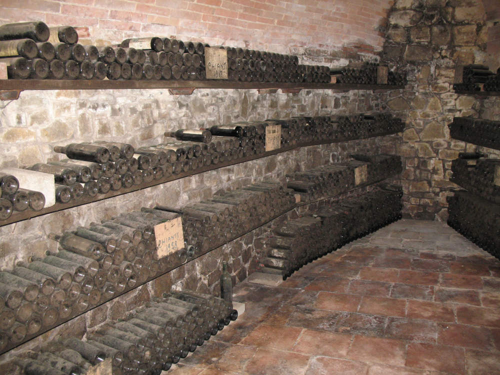 Vini aristocratici in un luogo incantato