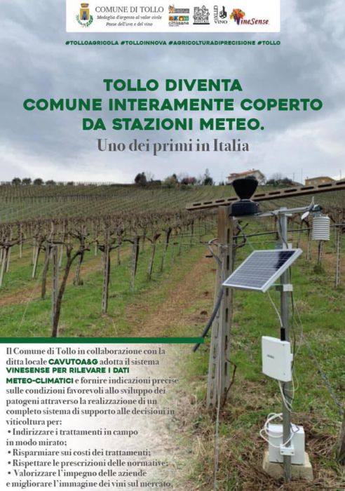 Nuova stazione meteo a Tollo