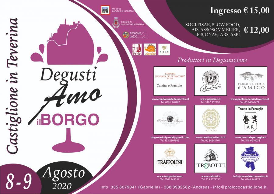 DegusTIAMO a Castiglione in Teverina