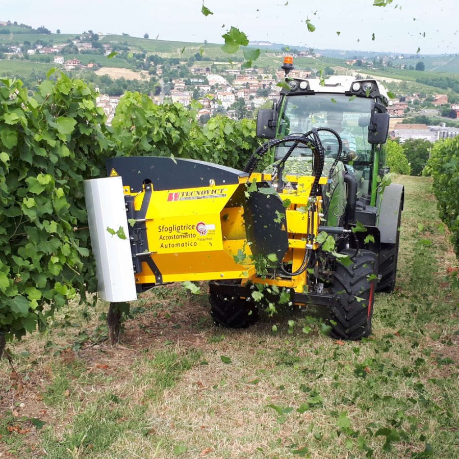 La più efficiente sfogliatrice da vigneto ora ha più programmi di uso