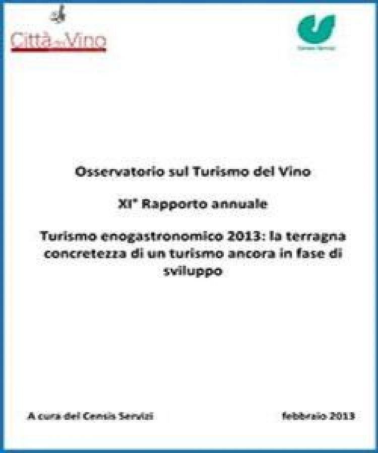 Osservatorio sul Turismo del Vino 2013